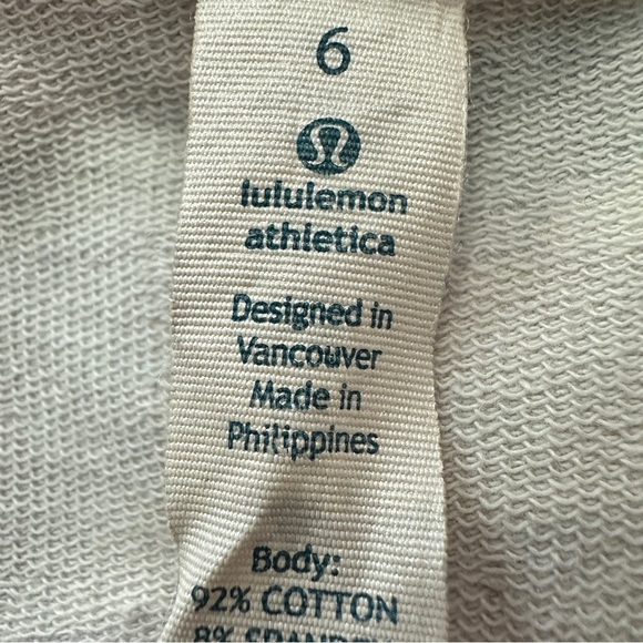 Lululemon Scuba Hoodie II Oversized Floral Rose Print Full Zip Size 6 ⭐️Rare⭐️ - Picture 14 of 16